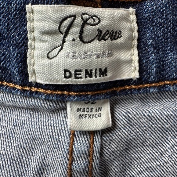 EUC J. Crew High Rise Blue Denim Shorts in Women's 32 - Picture 3 of 8